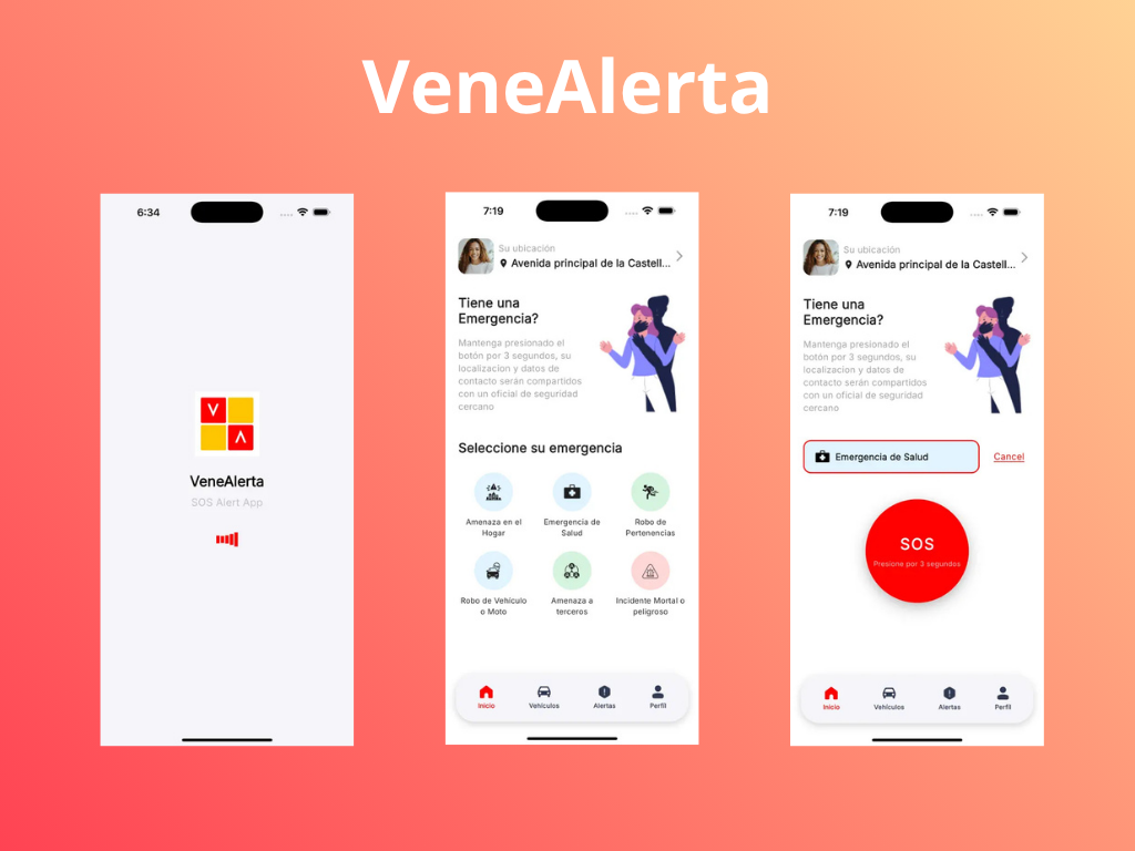 VeneAlerta — SOS Alert App screenshot 1